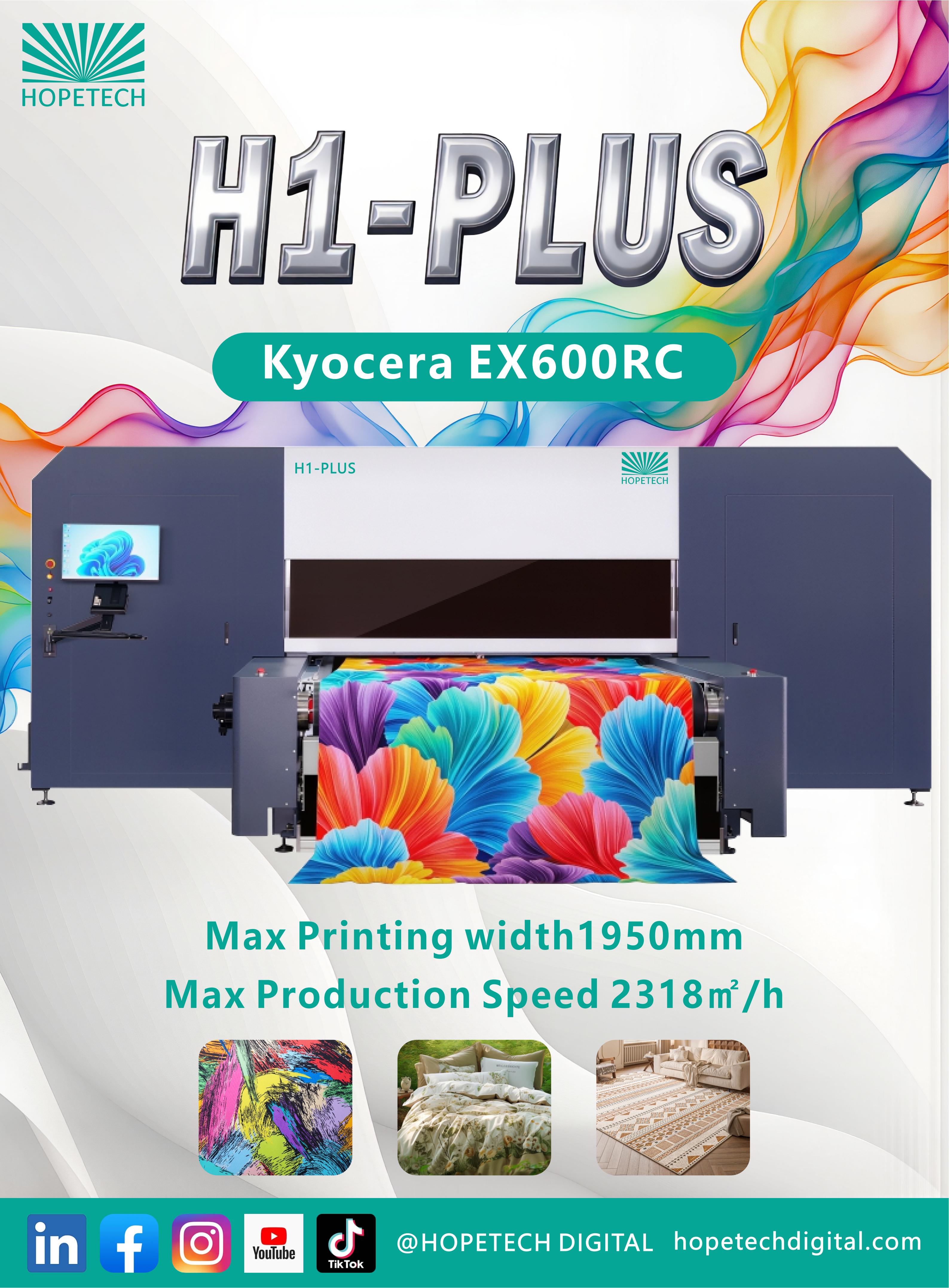 industrial textile printing machine