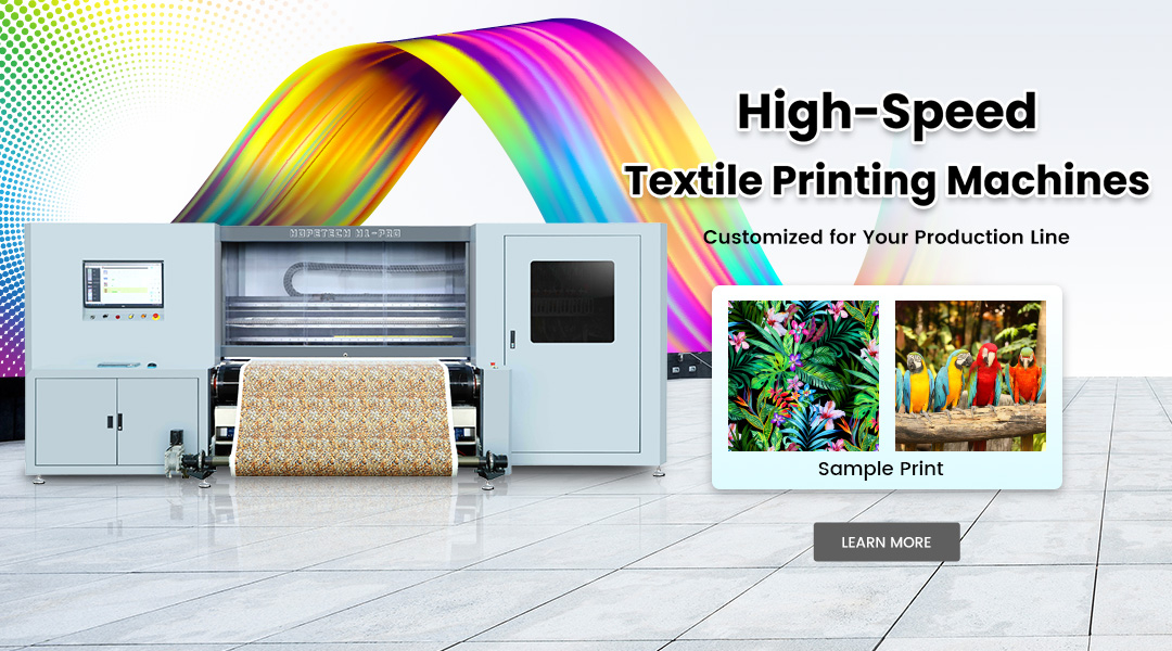 high speed textile printing machine