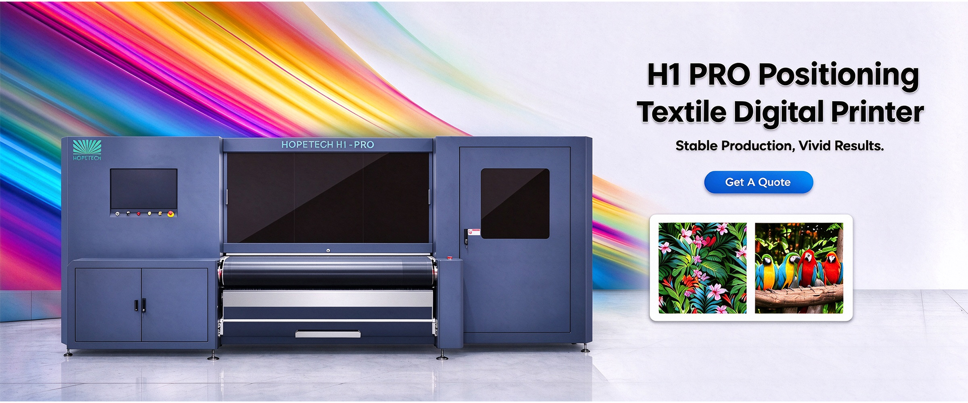high speed textile printing machine