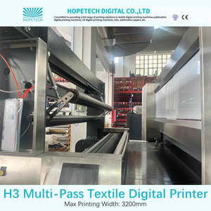 H3 Industrial Multi-Pass Digital Textile Printer Front View
